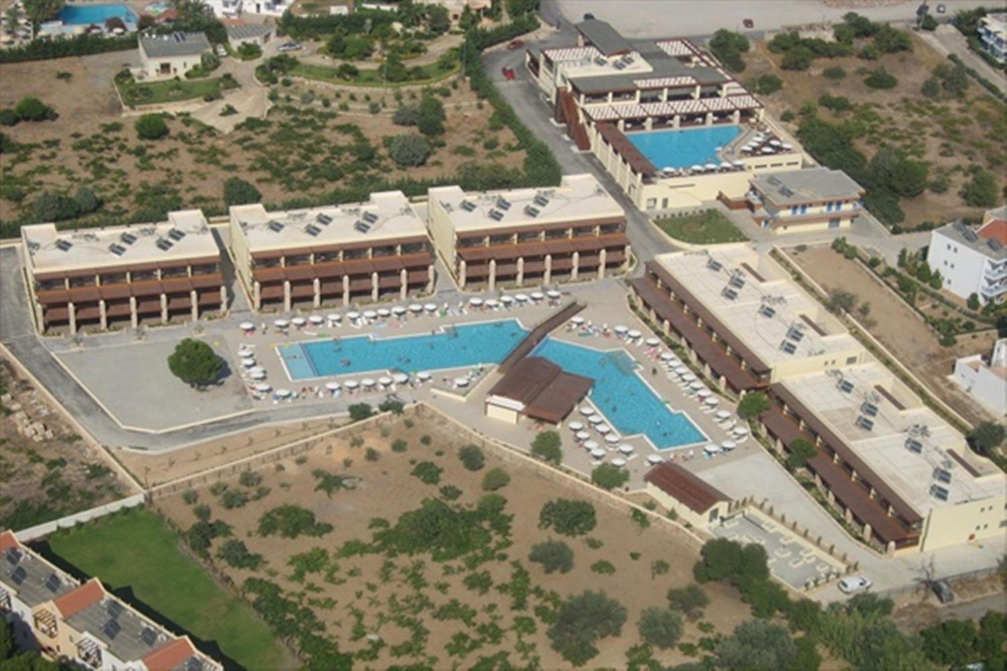 Island Blue Hotel Pefki  Bagian luar foto