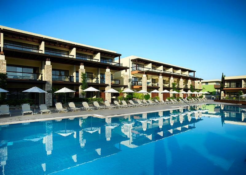 Island Blue Hotel Pefki  Bagian luar foto